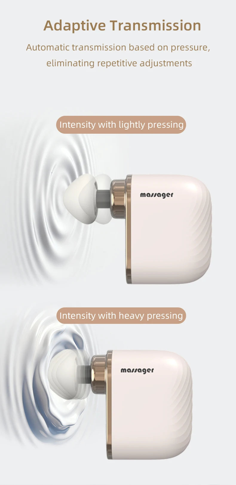 Mini Pocket Fascia Gun Portable Muscle Relaxation Massager - 10