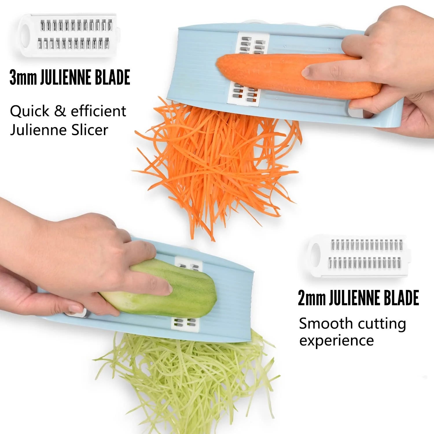5-in-1 Vegetable Slicer Grater Multifunctional Kitchen Food Chopper - 11