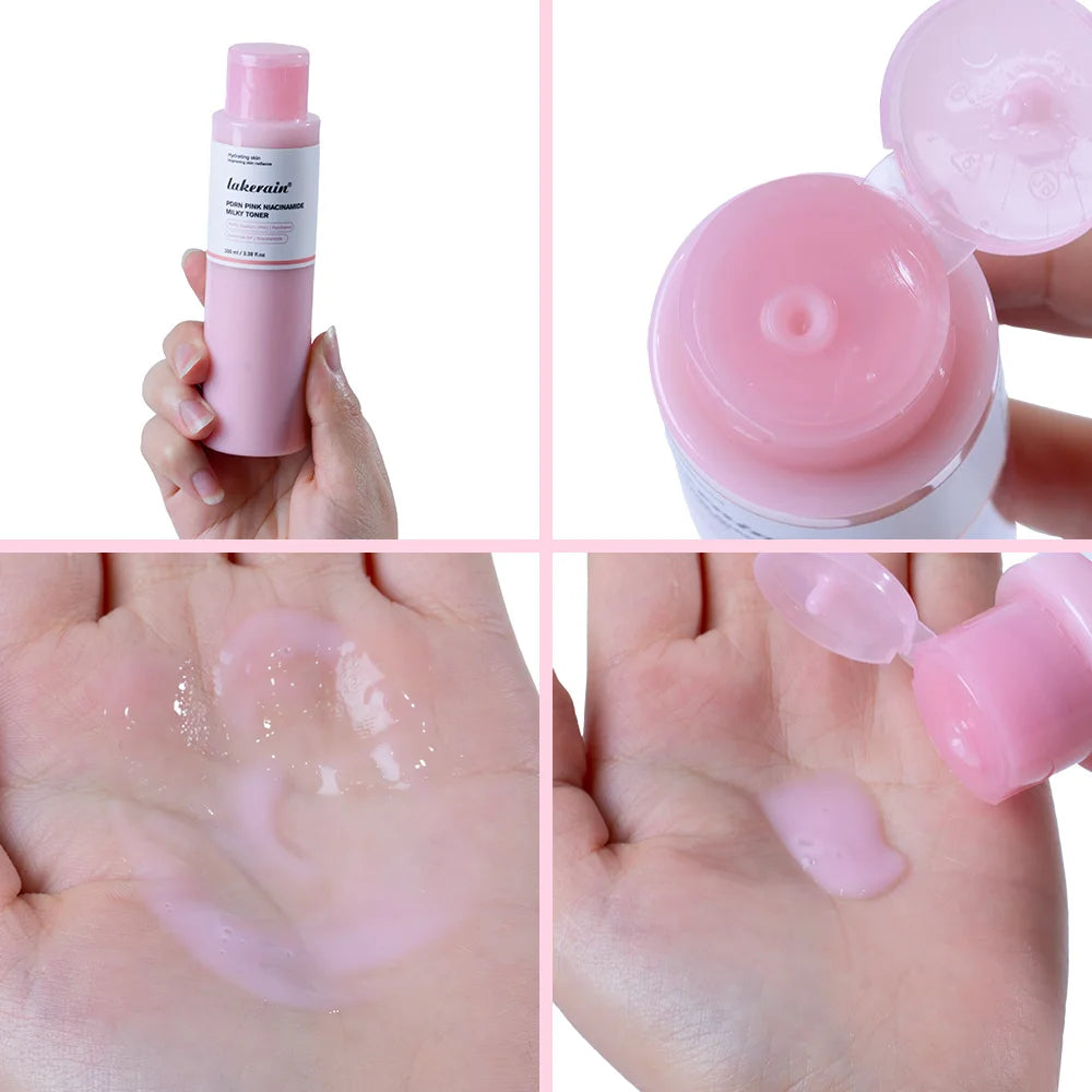 PDRN Pink Niacinamide Milky Toner Hydrating Facial Lotion