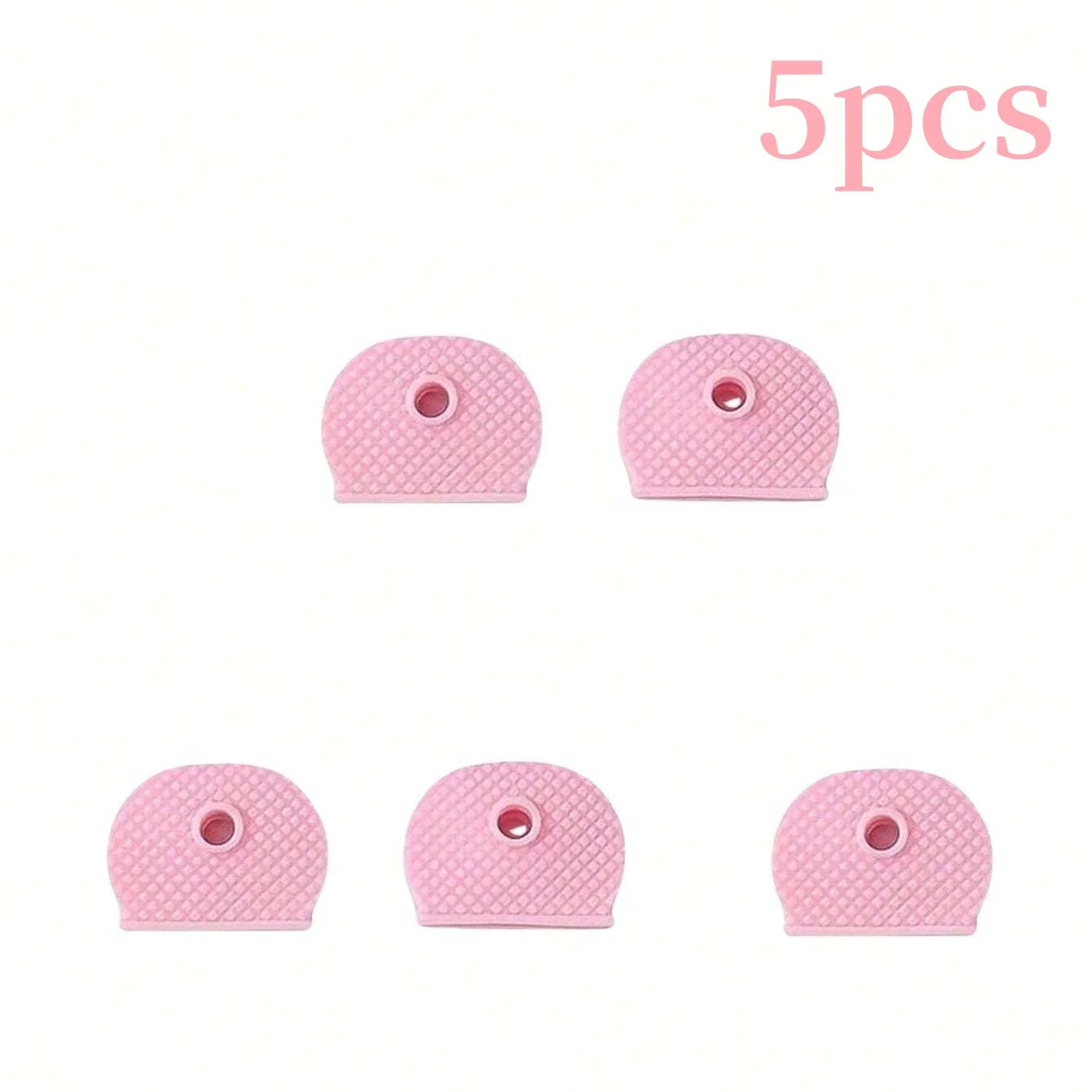 Silicone Key Covers Protective Cap Set for Keyring Identification - 11