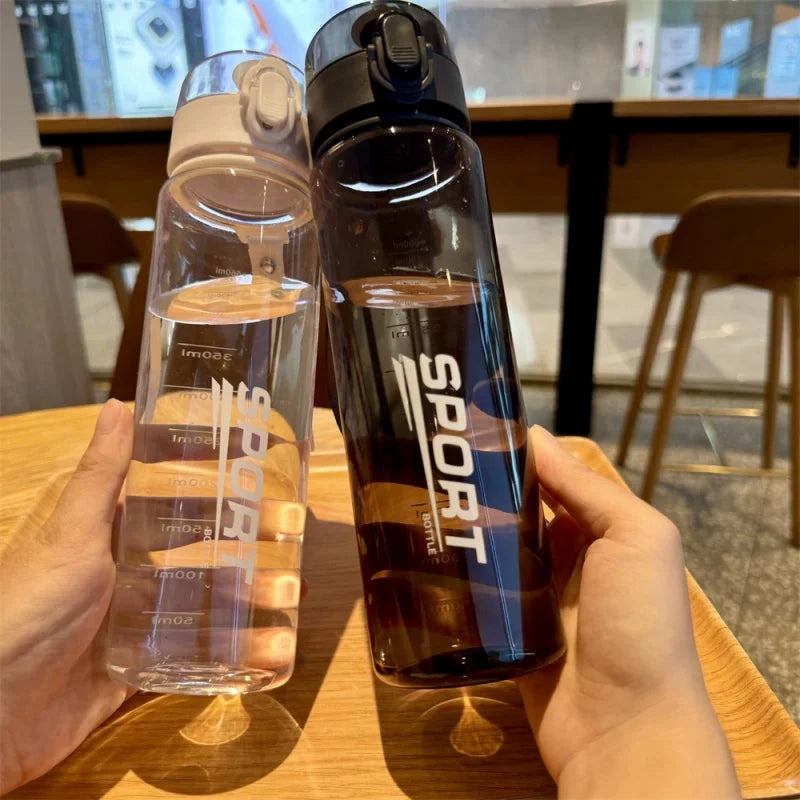 Leakproof Sports Water Bottle BPA Free Portable Gym Drinking Cup 560ml - 2