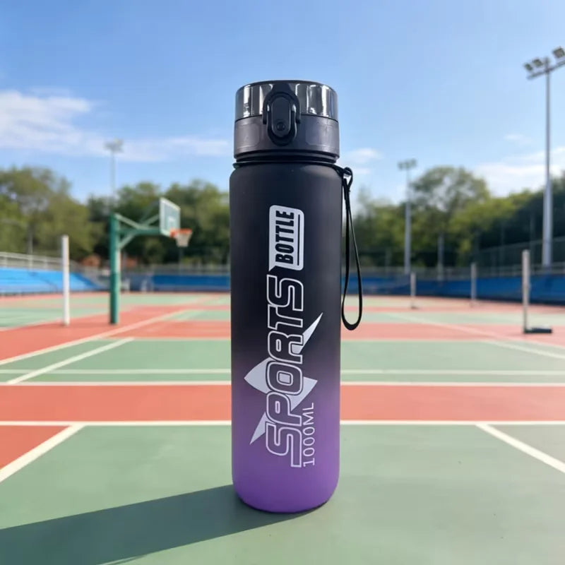 1000ml Gradient Sports Water Bottle Leak Proof Gym Sippy Cup - 5