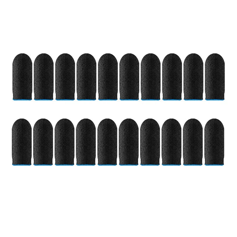 40pc Gaming Finger Sleeves Sweatproof Anti-Slip Touch Screen Controller - 15