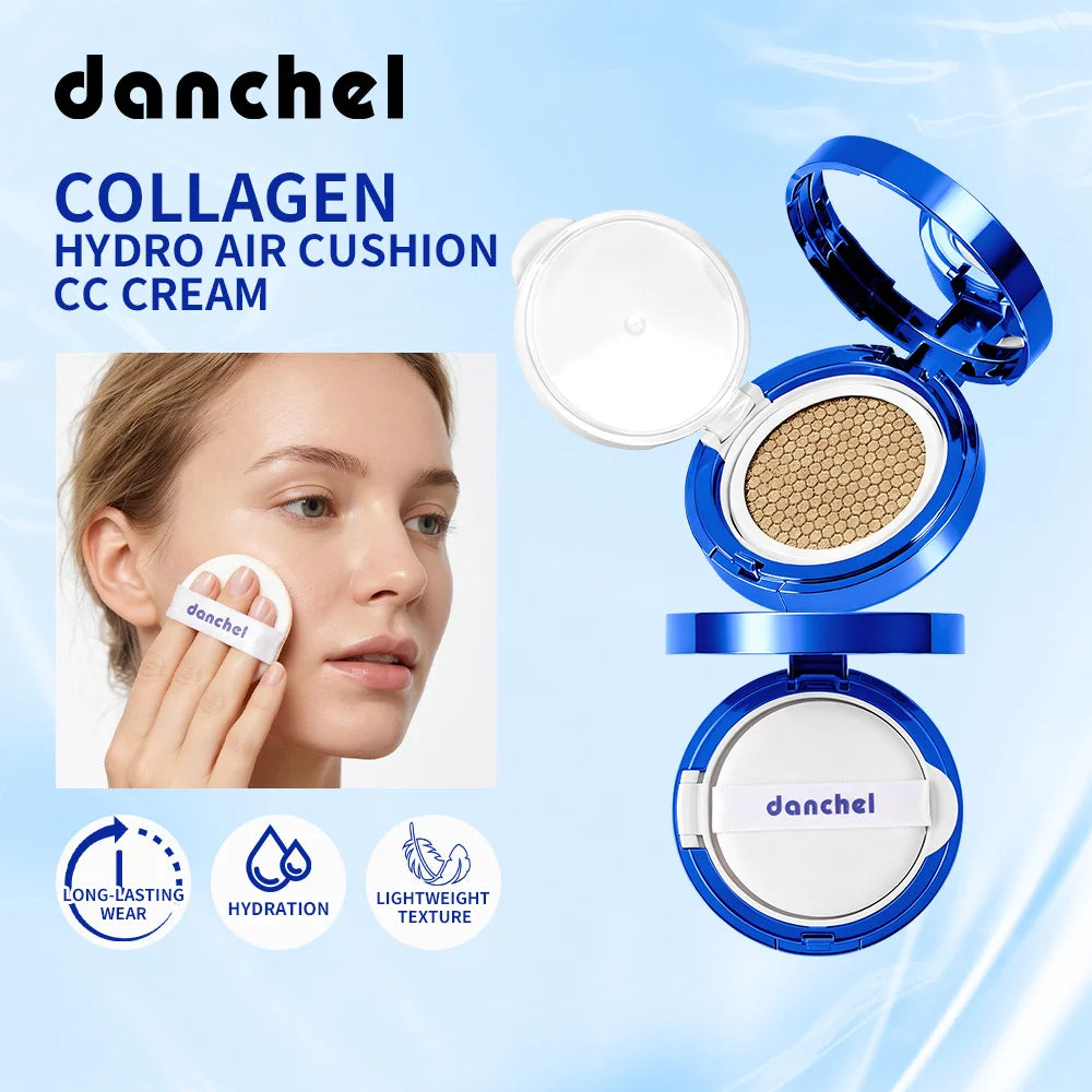 Collagen Air Cushion CC Cream Liquid Foundation Makeup - 2