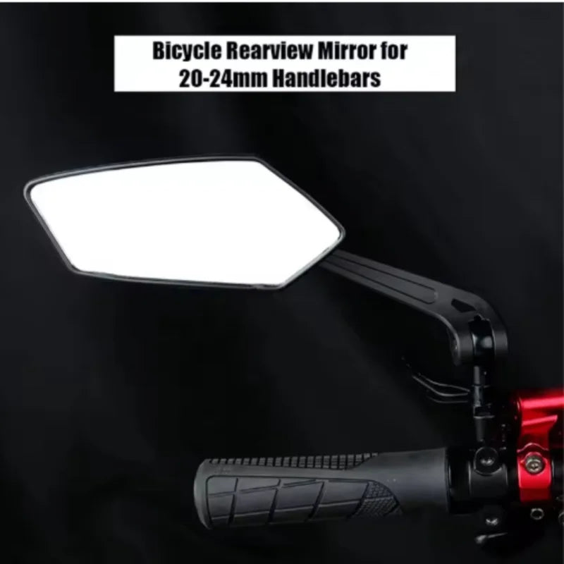 Adjustable Bike Rearview Mirror 360 Rotating Cycling Handlebar Mirror