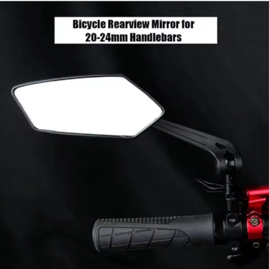 Adjustable Bike Rearview Mirror 360 Rotating Cycling Handlebar Mirror