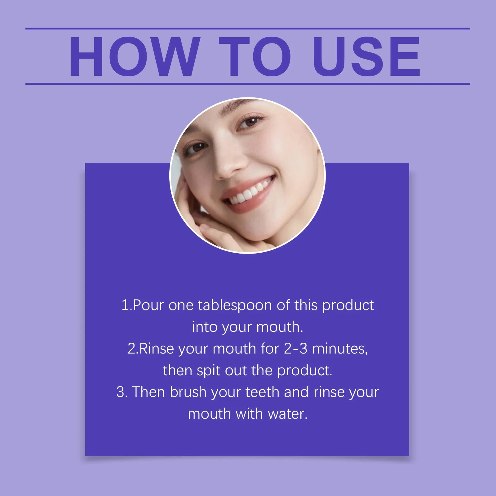 Purple Mouthwash Refreshing Breath Bad Breath Rinse Oral Care - 12
