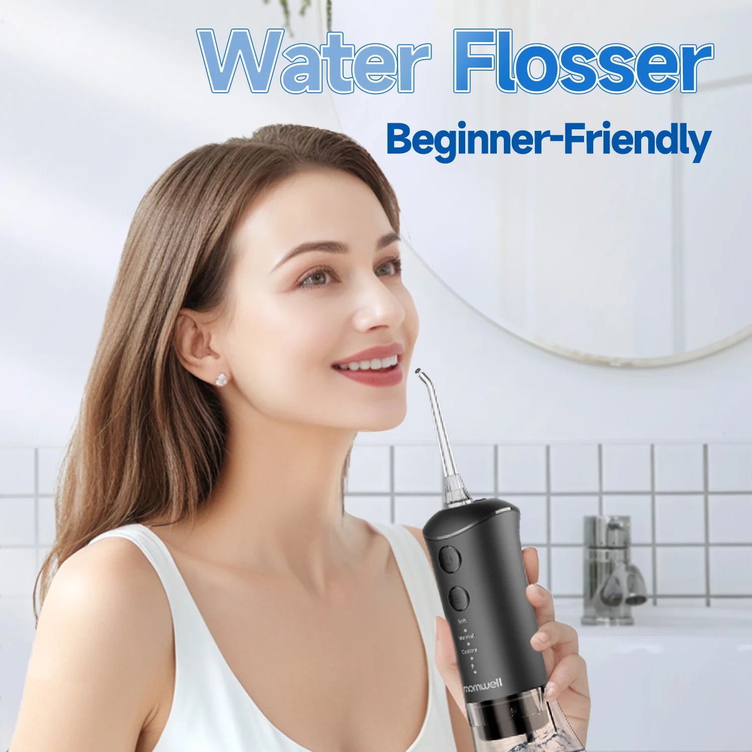 Water Flosser Teeth Cleaner Rechargeable Oral Irrigator - 7