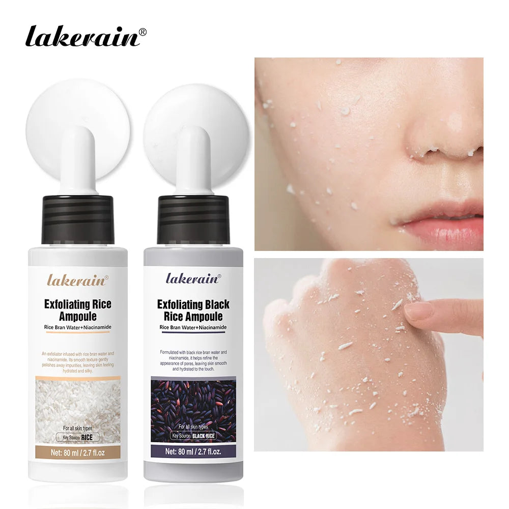 White Black Rice Exfoliating Serum Peeling Hydrating Toner - 1