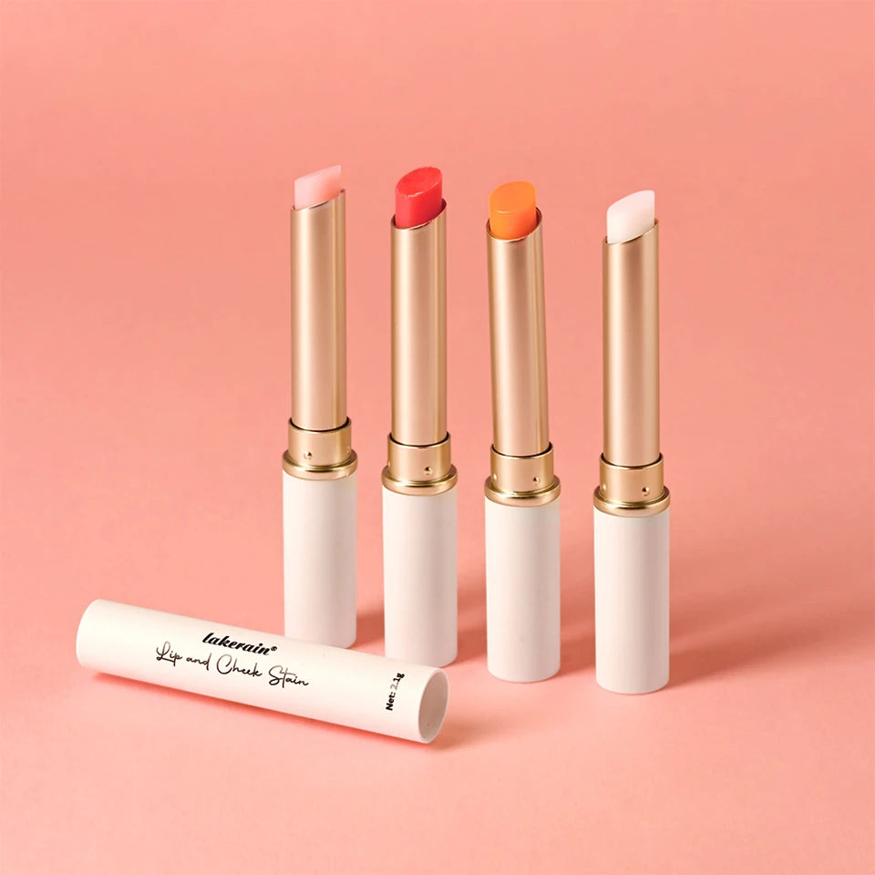 pH Activated Lip And Cheek Stain Natural Color Change Hydrating Tint