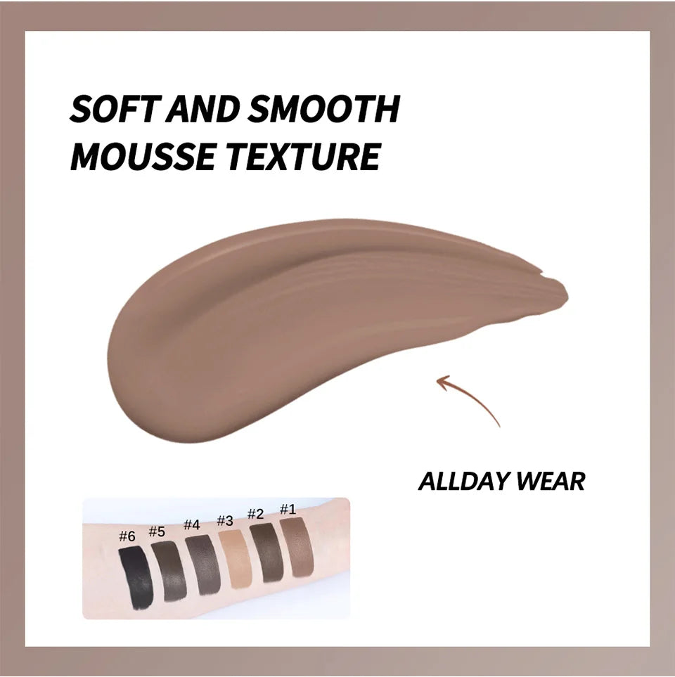 Waterproof Eyebrow Mousse Volumizing Fluffy Brow Gel - 11