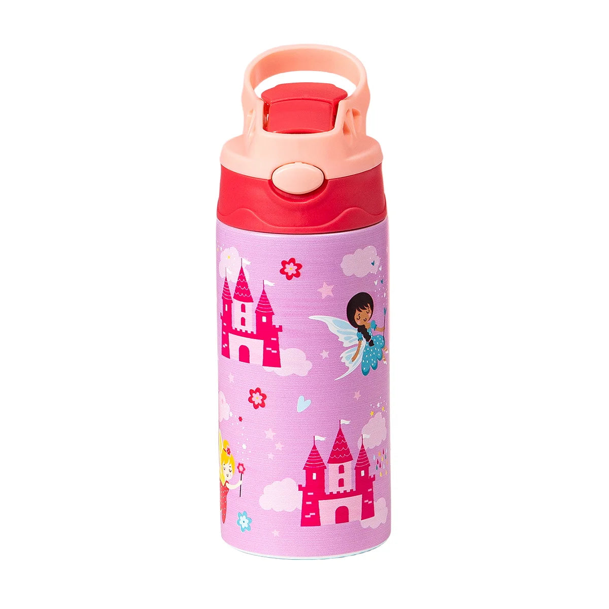 350ml Cartoon Insulated Stainless Steel Water Bottle Kids Vacuum Flask