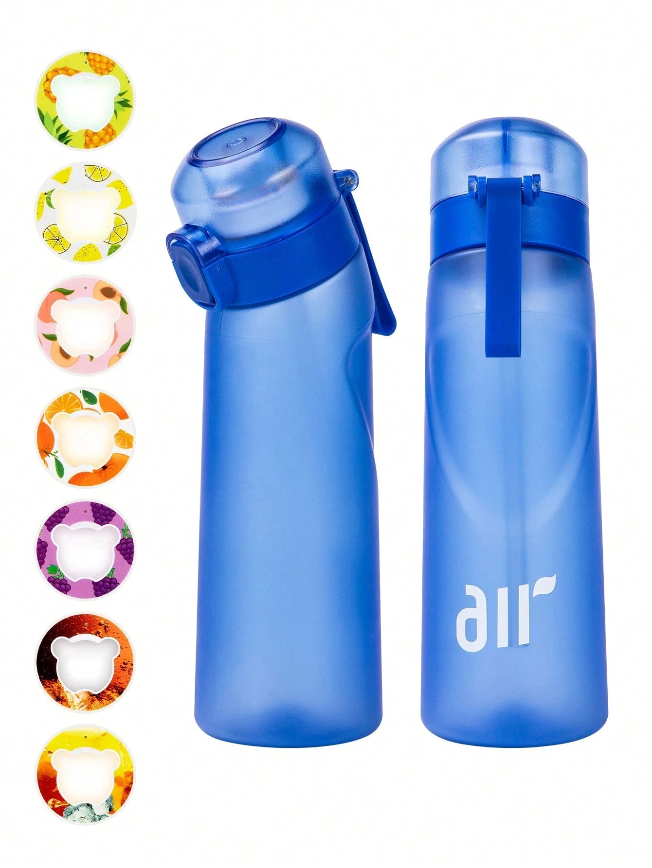 Scented Water Bottle with Flavor Pods Portable Sports Hydration Cup
