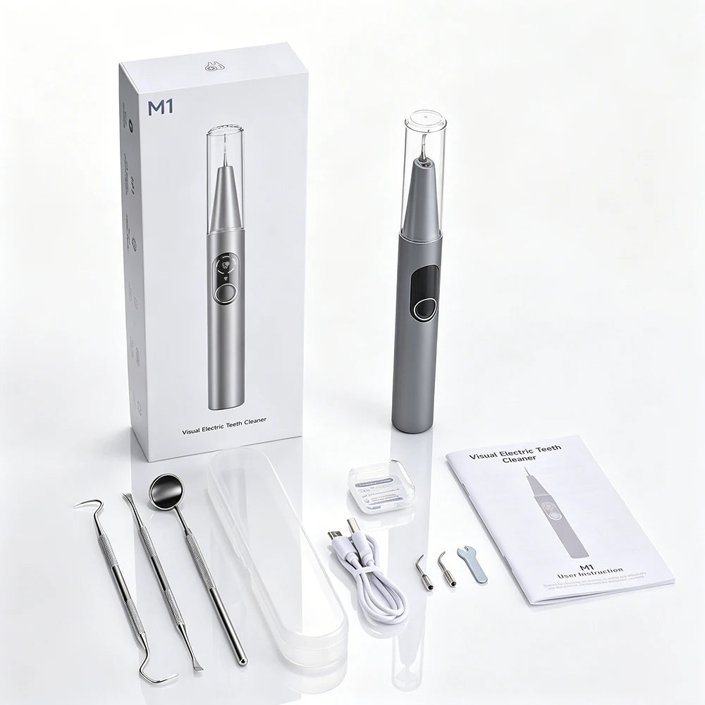 Visual Ultrasonic Dental Scaler HD Camera Tooth Cleaner Tartar Removal - 17