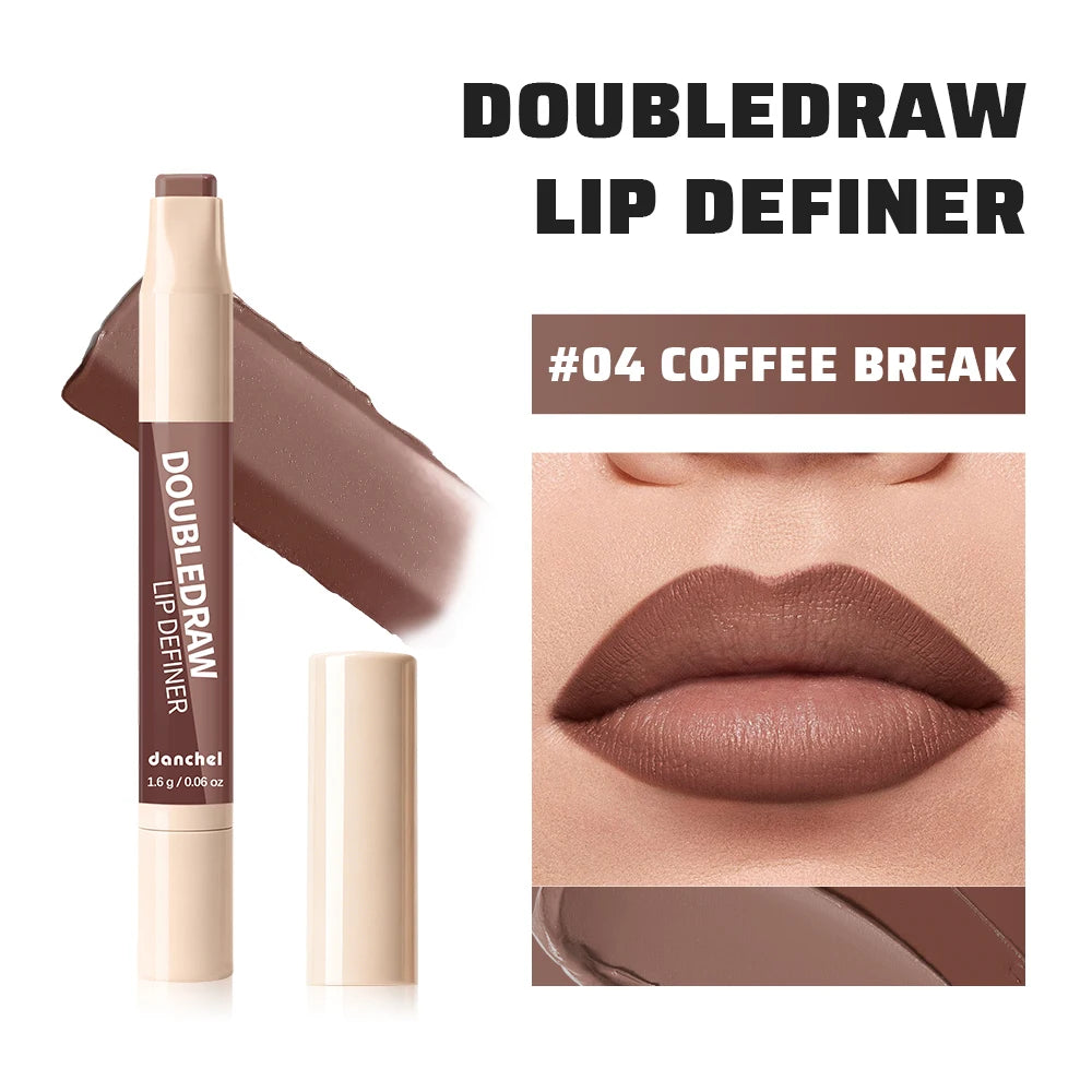 2 in 1 Lip Liner & Matte Velvet Lip Gloss Duo - 19