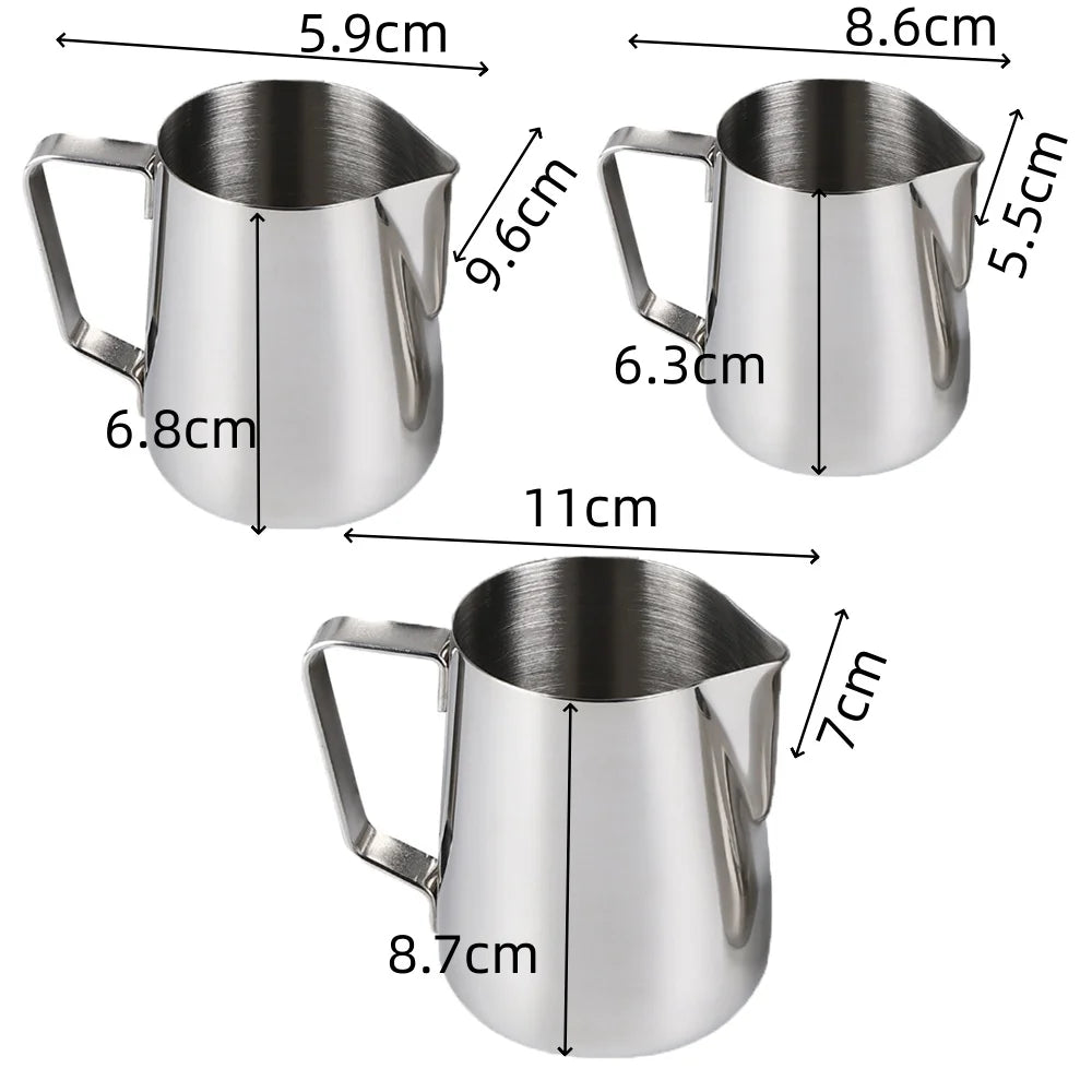 Stainless Steel Milk Frothing Pitcher Espresso Latte Art Coffee Cup