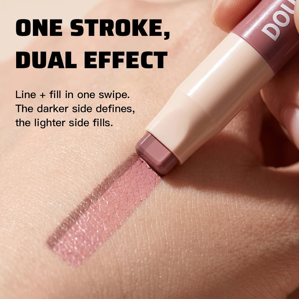 2 in 1 Lip Liner & Matte Velvet Lip Gloss Duo - 12