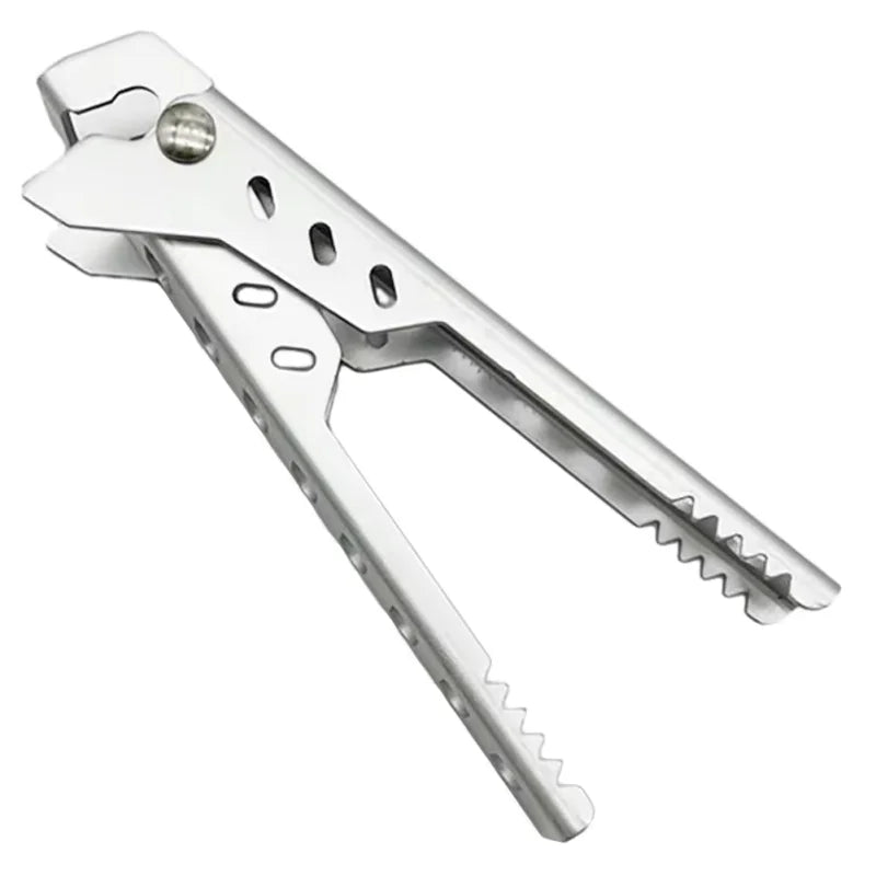 Camping Pot Gripper Portable Hot Pan Clip Anti Scald Bowl Tong Tool