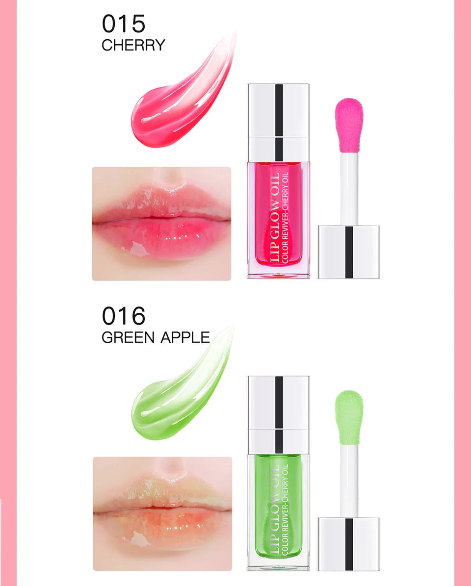 Lakerain Crystal Jelly Moisturizing Lip Oil Gloss Tinted Plumper - 20
