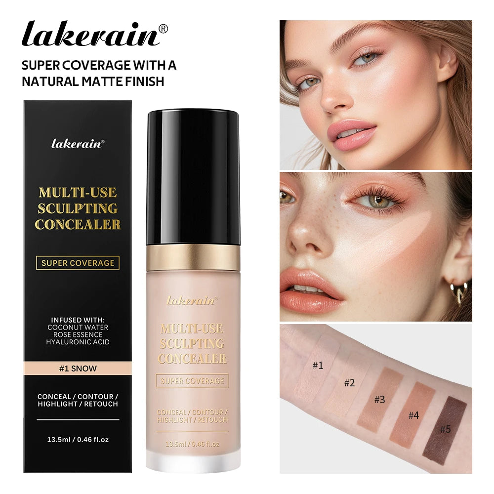 Super Coverage Concealer Contour Highlight Makeup