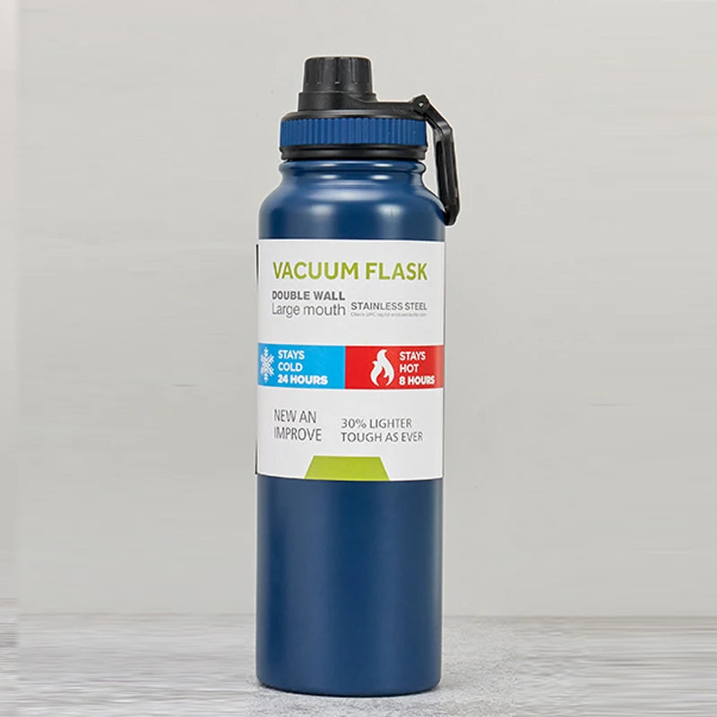 Insulated Stainless Steel Vacuum Flask Thermal Water Bottle Sport Cup - 27