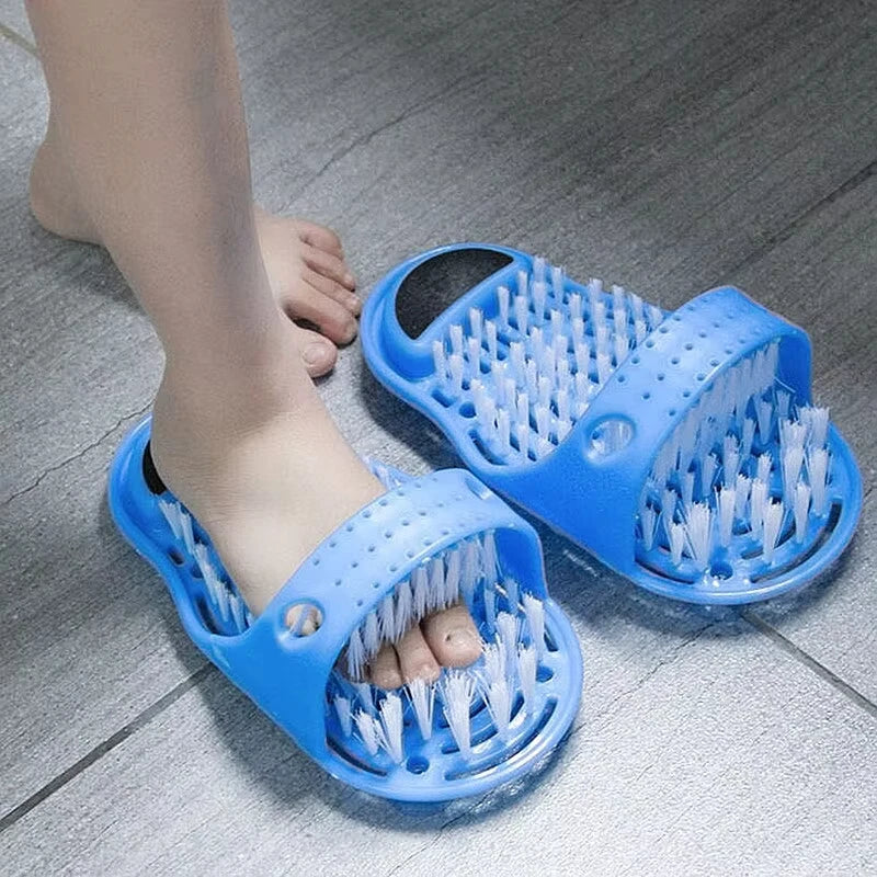Shower Foot Scrubber and Bath Brush Exfoliating Foot Cleaner - 12