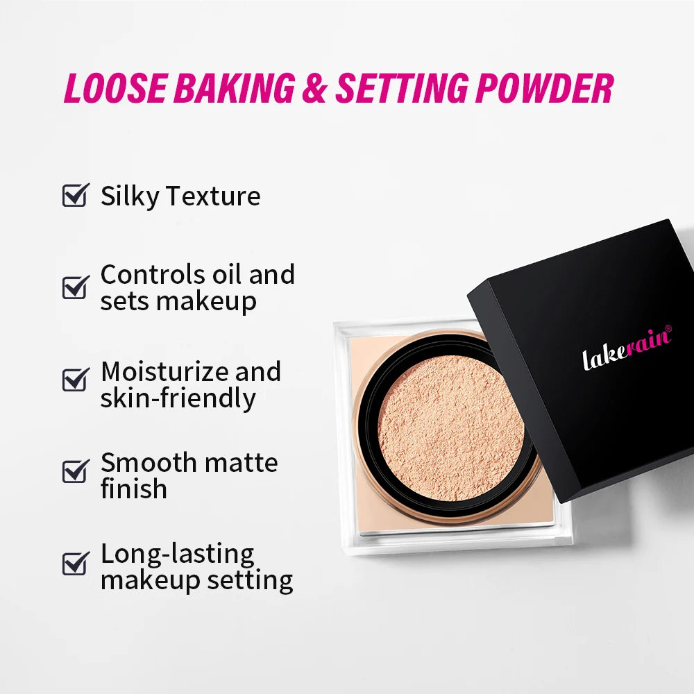 Matte Setting Powder Oil Control Translucent Face Powder - 4