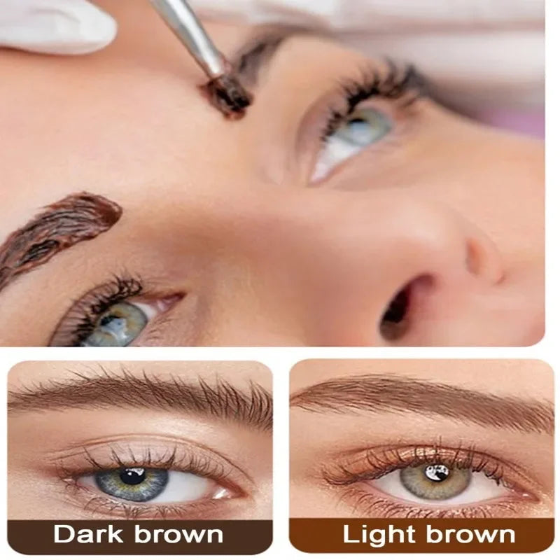 Professional Henna Eyelash And Eyebrow Dye Gel Kit