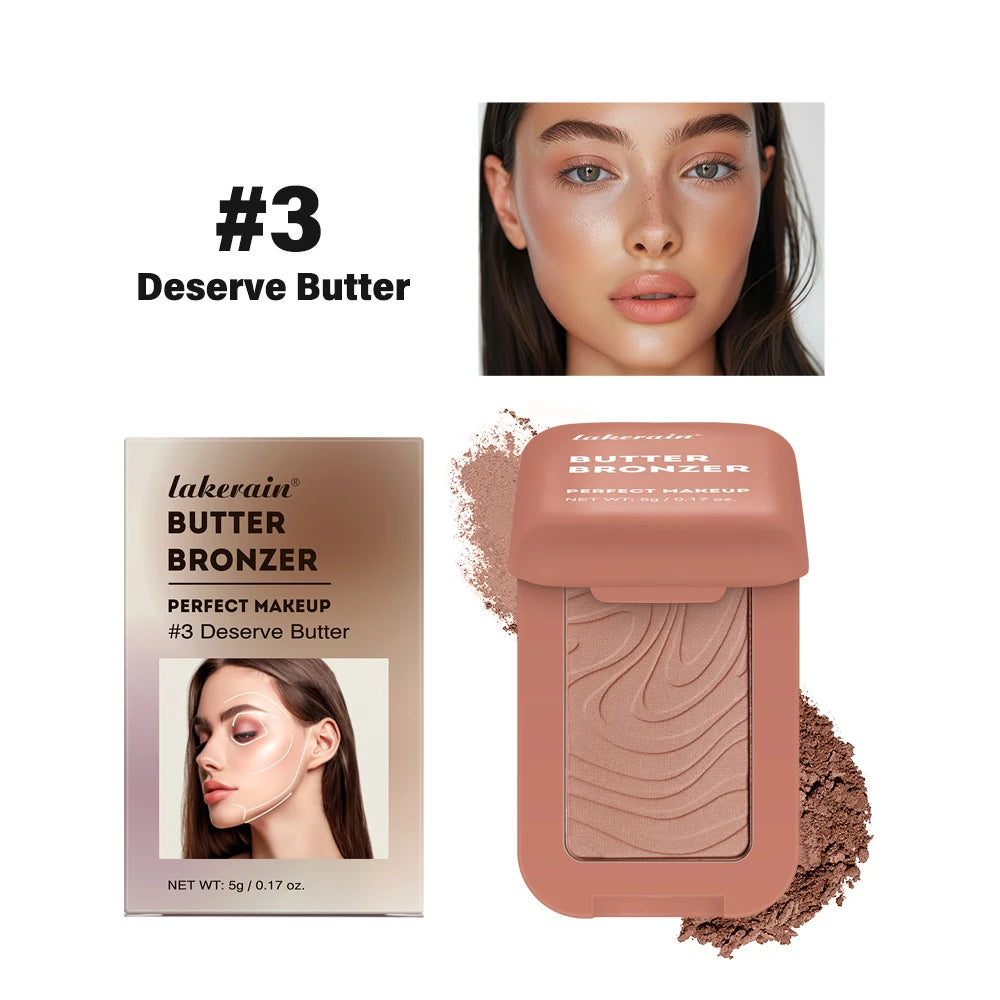 Lakerain Butter Bronzer Powder Contour Makeup Palette