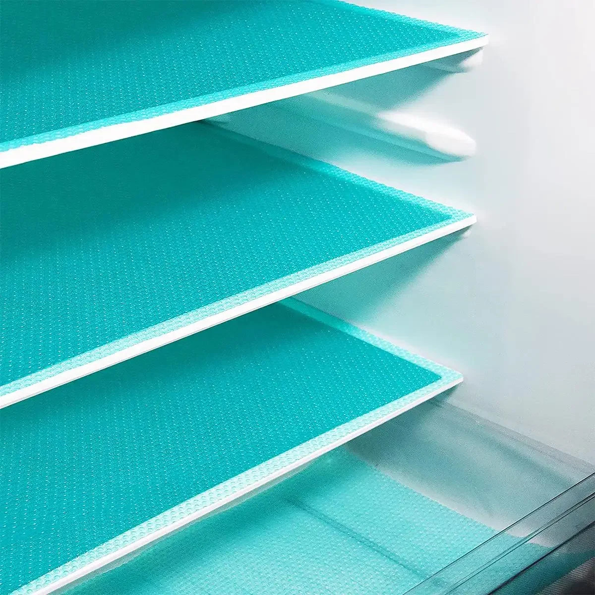 4PCS Refrigerator Liner Mats Waterproof Washable Fridge Drawer Pads - 10