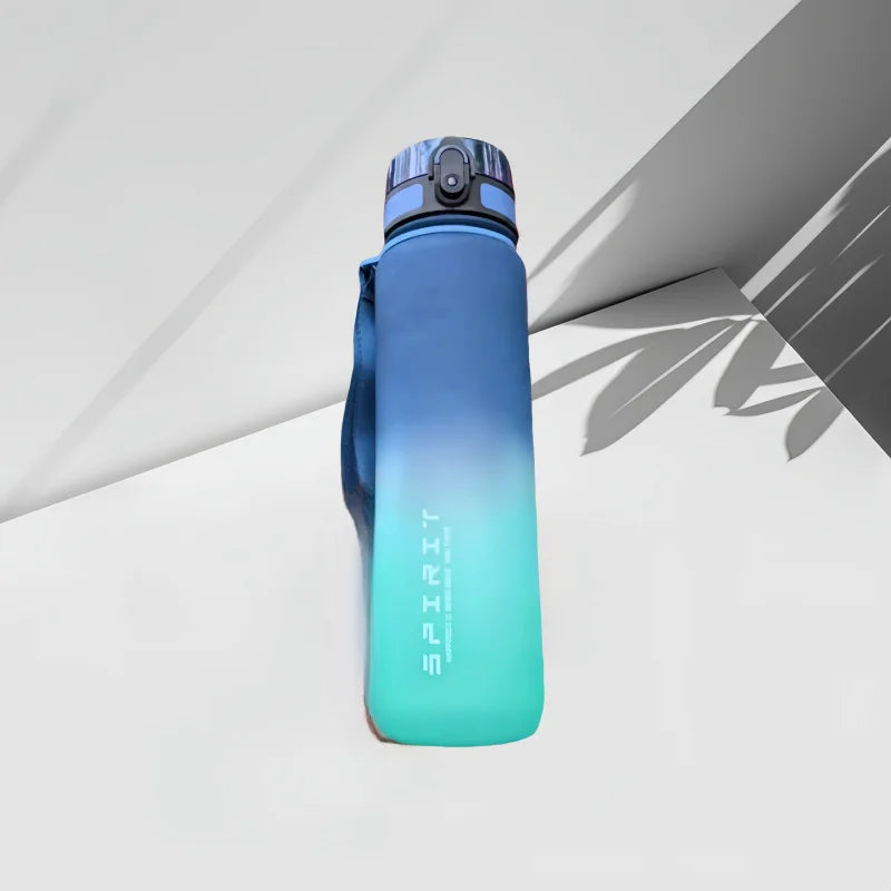 Fantia Motivational Sports Water Bottle Leak Proof Gym Jug 500ml 1000ml - 5