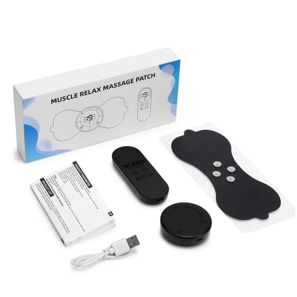 Smart Electric Neck Massager Portable Cervical Massage Patch Tool