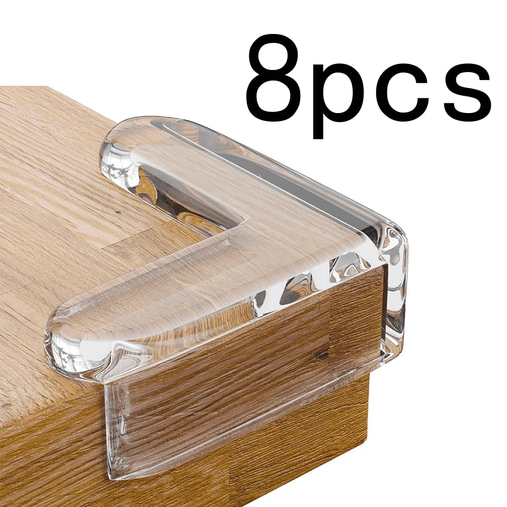 Baby Safety Corner Guards Clear Silicone Table Edge Protectors - 16