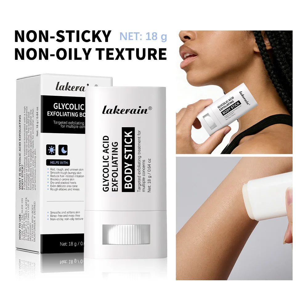 Glycolic Acid Exfoliating Body Stick Moisturizing Scrub Lotion - 1