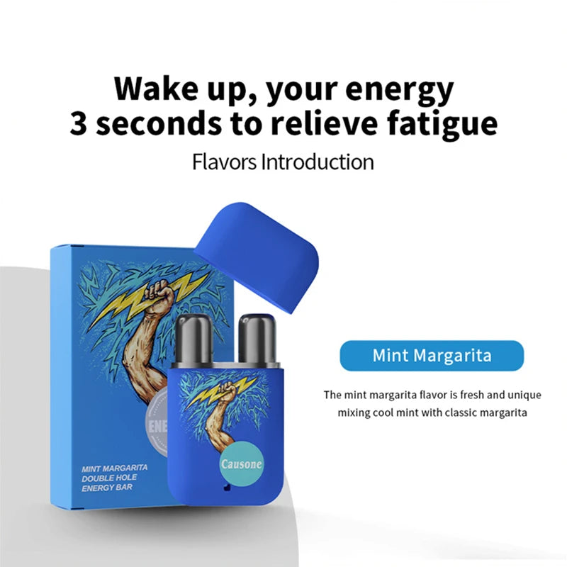 Double Hole Nasal Inhaler Energy Stick Aromatherapy Bar - 16