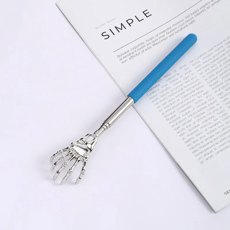 Stainless Steel Retractable Back Scratcher Extendable Body Massager - 14