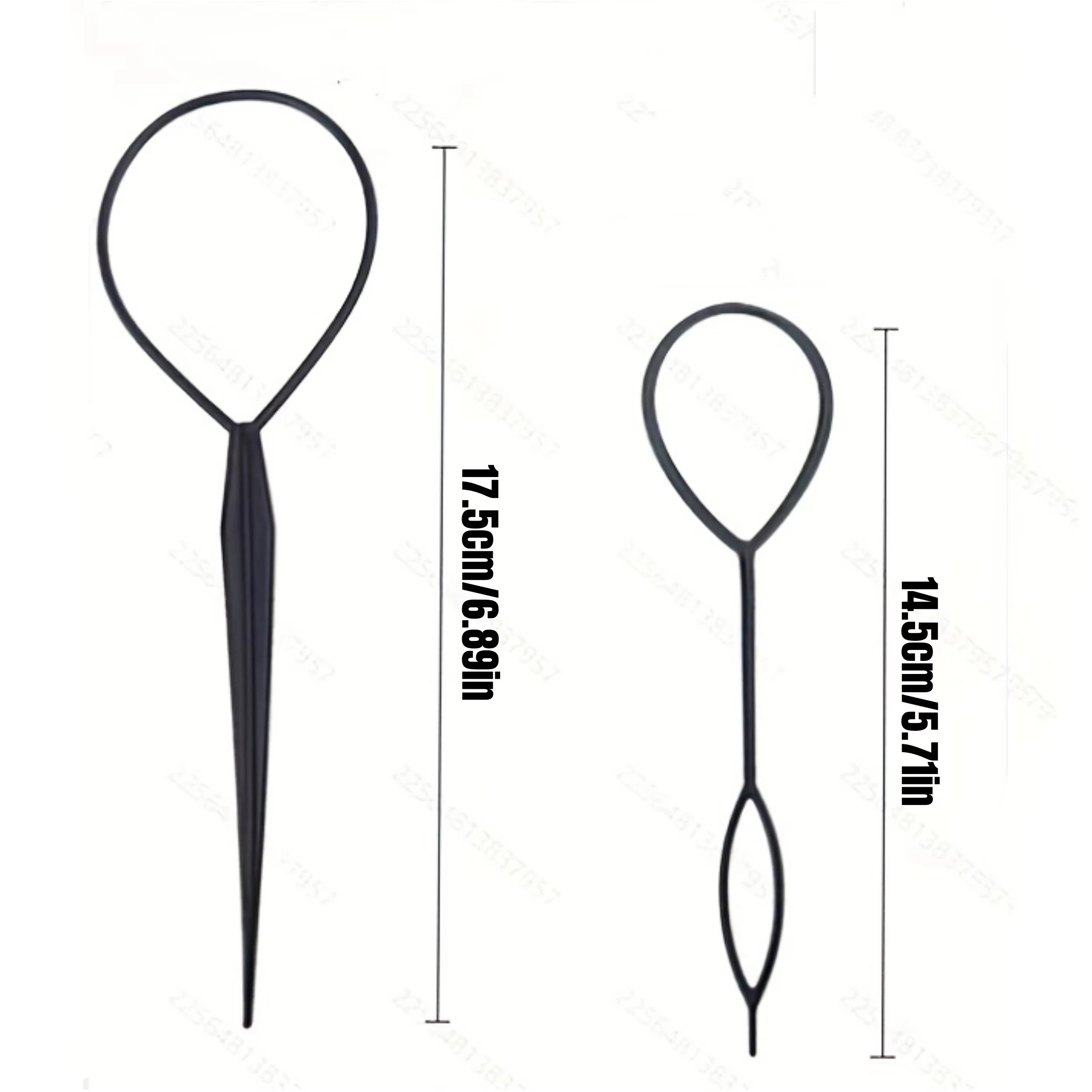 Topsy Tail Hair Braiding Tool Ponytail Maker Styling Accessory Set - 7