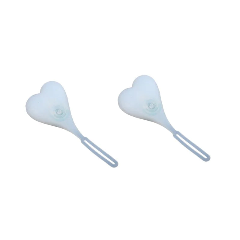 LED Bike Tail Light Waterproof Heart Shaped Rear Safety Lamp