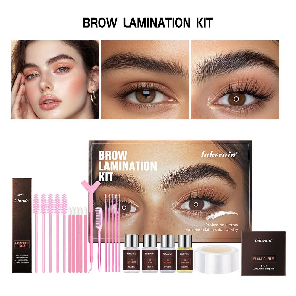Semi-Permanent Brow Lamination Kit Eyebrow Lifting Shaping Set - 1