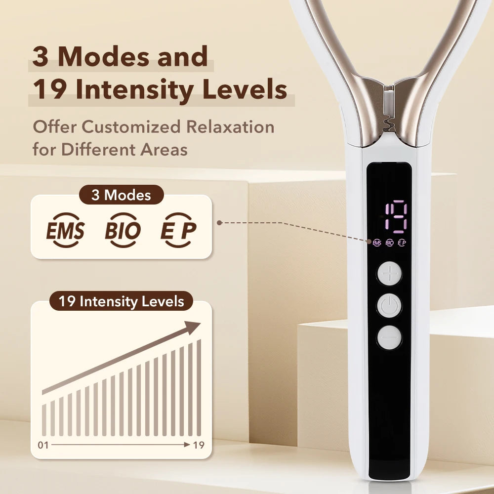 Microcurrent Face and Neck Lifting Roller Massager