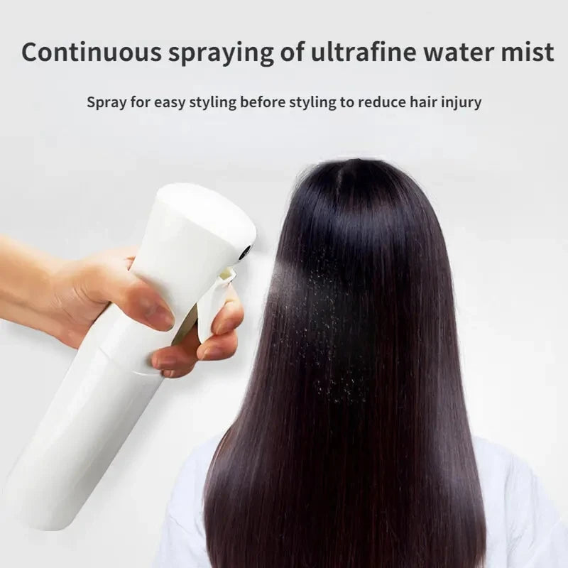 Continuous Fine Mist Spray Bottle Hair Styling and Plant Mister - 3