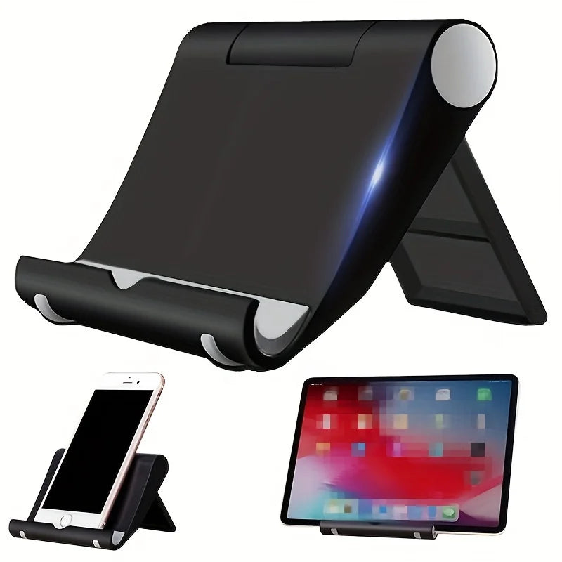 Universal Folding Phone and Tablet Stand Adjustable Desktop Holder - 4
