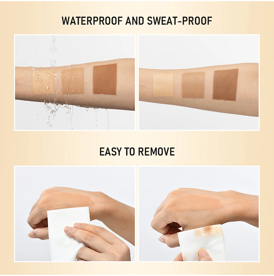 Leg Makeup Waterproof Foundation Moisturizing Blemish Cover Lotion
