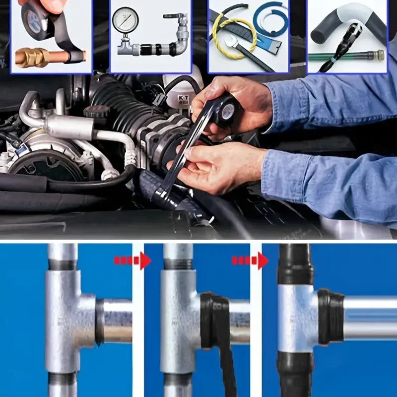 Waterproof Leak Repair Tape Industrial Strength Pipe Sealant - 7