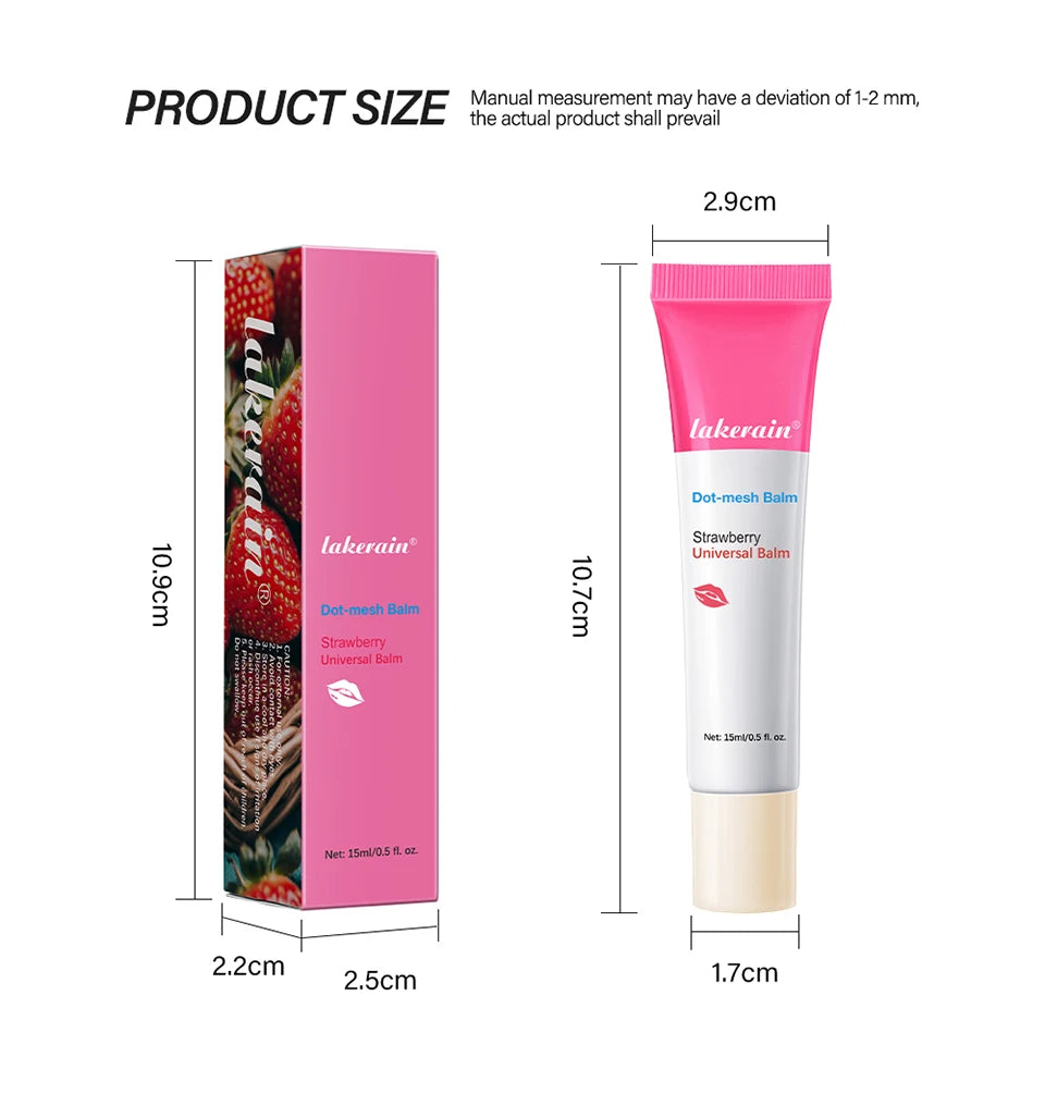 Lakerain Lip Balm Moisturizing Oil Exfoliating Care - 14