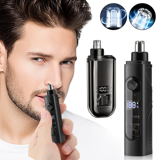 Electric Nose Hair Clipper Precision Trimmer USB Rechargeable