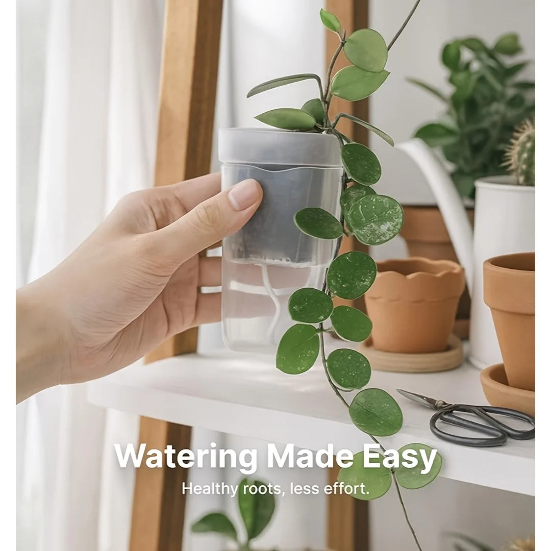 15pcs Self Watering Plant Pots Translucent Seedling Planters for Cuttings - 2