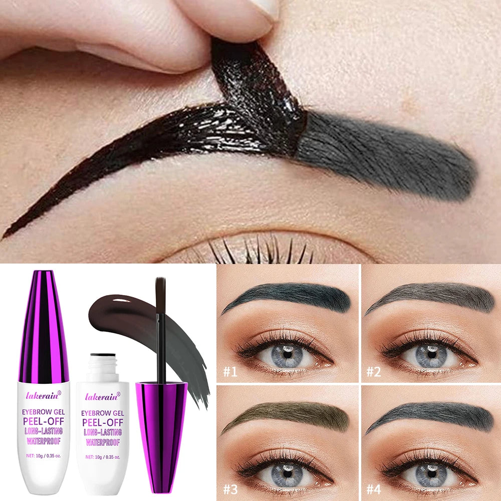 Peel Off Eyebrow Gel Long Lasting Tattoo Tint Cream - 1