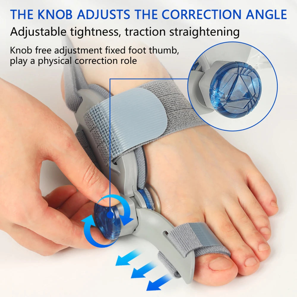 Adjustable Toe Straightener Bunion Corrector Splint - 2