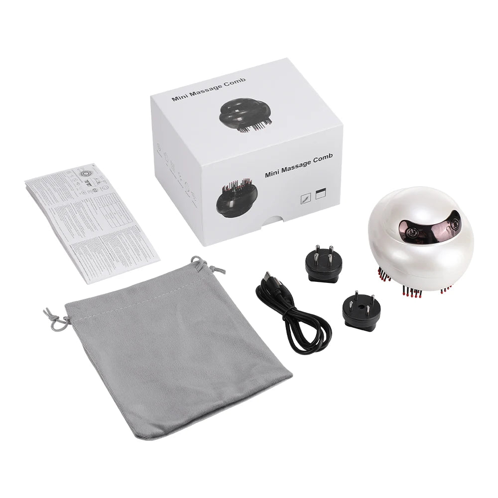 Electric Spray Massage Comb Hair Oil Applicator Scalp Massager